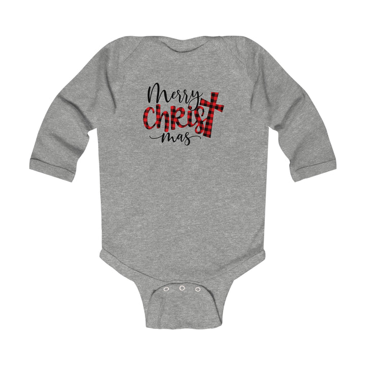 Merry Christ Mas - Infant Long Sleeve Bodysuit