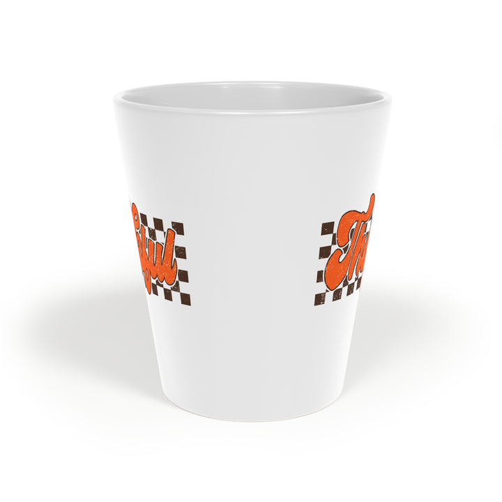 Retro Thankful - Latte Mug, 12oz