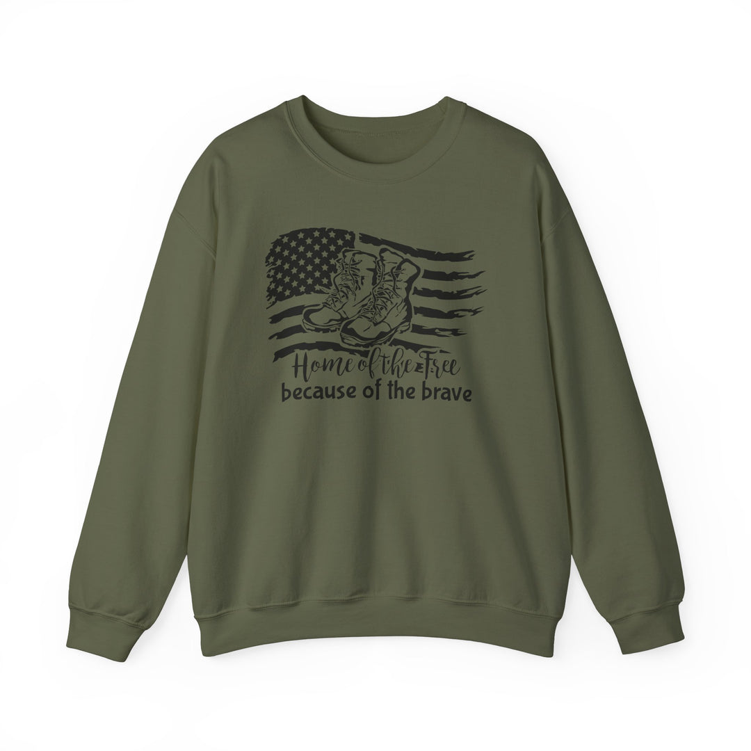 Home Of The Free - Unisex Heavy Blend™ Crewneck Sweatshirt