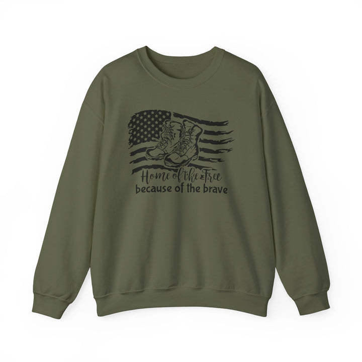 Home Of The Free - Unisex Heavy Blend™ Crewneck Sweatshirt