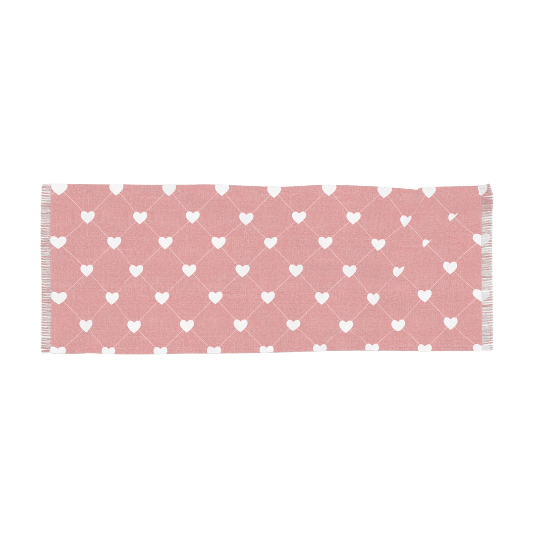 White Heart Diamond - Light Scarf