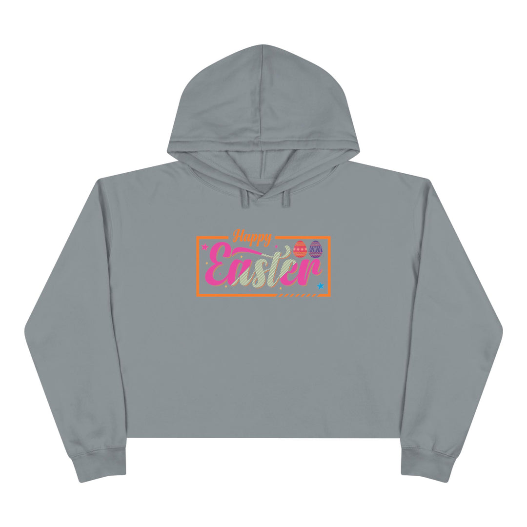 Happy Easter - Crop Hoodie