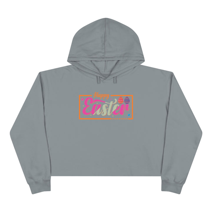Happy Easter - Crop Hoodie