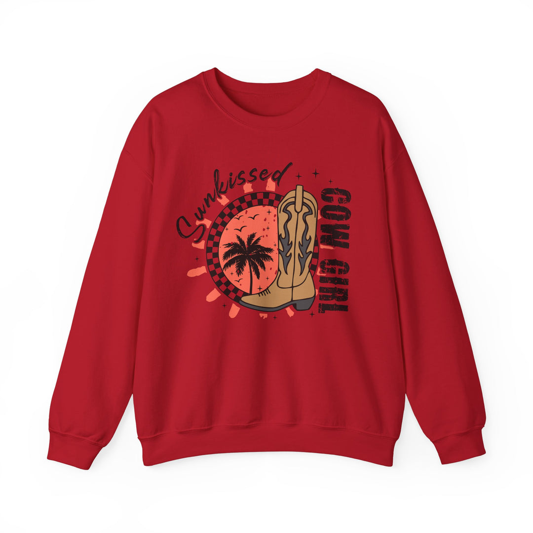 Sunkissed Cowgirl - Unisex Heavy Blend™ Crewneck Sweatshirt