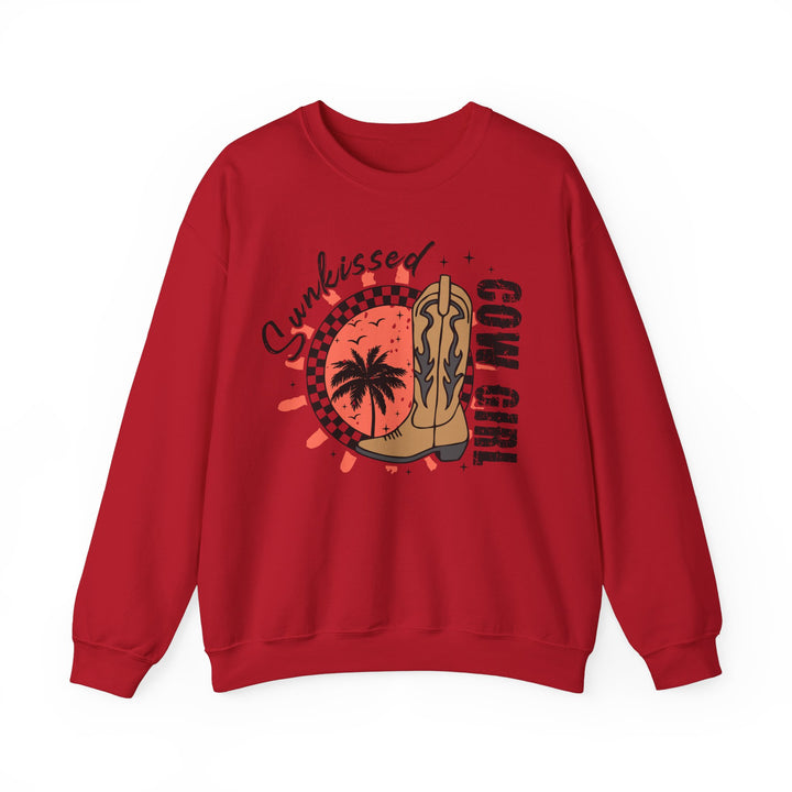 Sunkissed Cowgirl - Unisex Heavy Blend™ Crewneck Sweatshirt