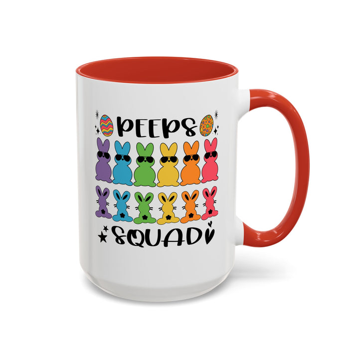 Peep Squad - Accent Coffee Mug (11, 15oz)