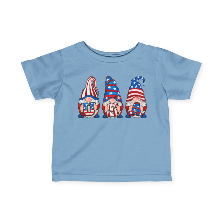 4th Of July Gnomes - Infant Fine Jersey Tee