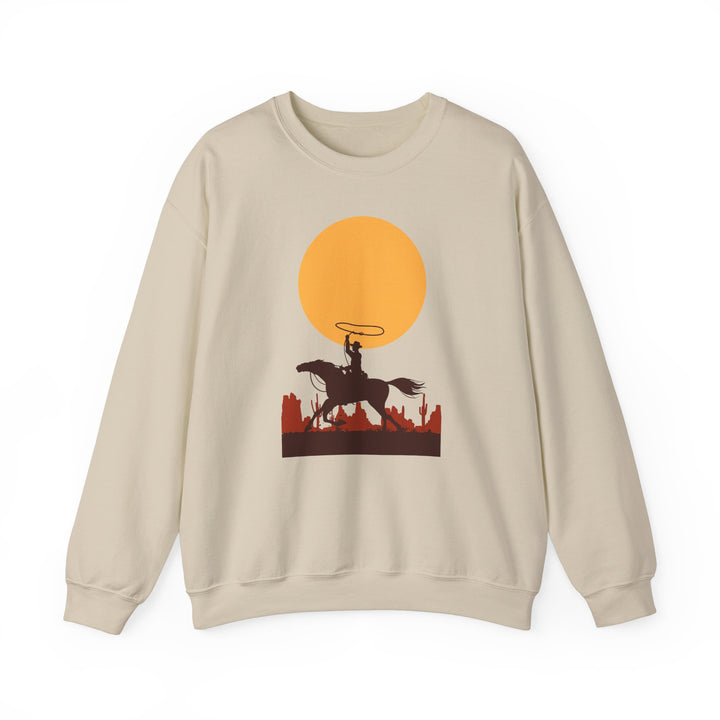 Roping The Moon - Unisex Heavy Blend™ Crewneck Sweatshirt
