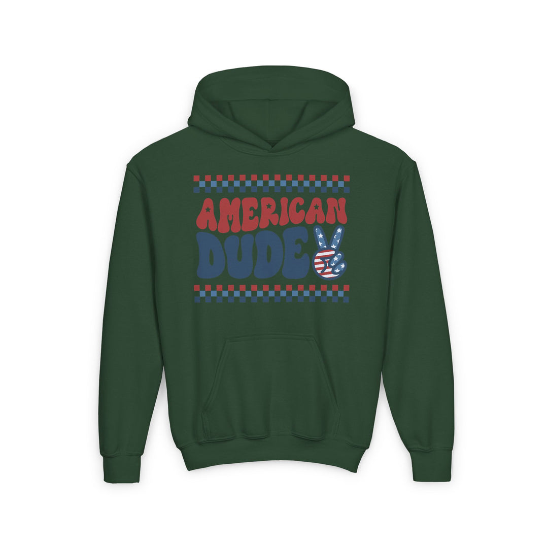 American Dude - Youth Heavy Blend Hooded Sweatshirt