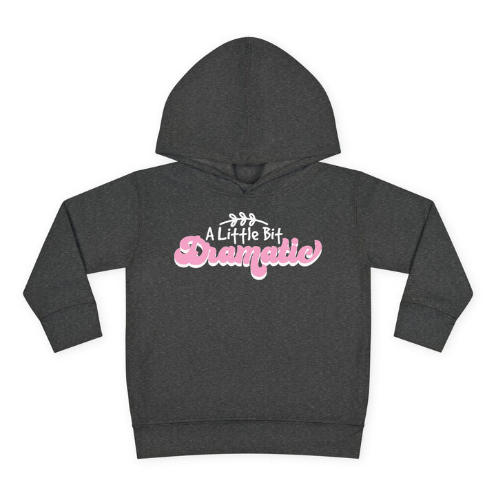 Little Bit Dramatic - Toddler Pullover Fleece Hoodie