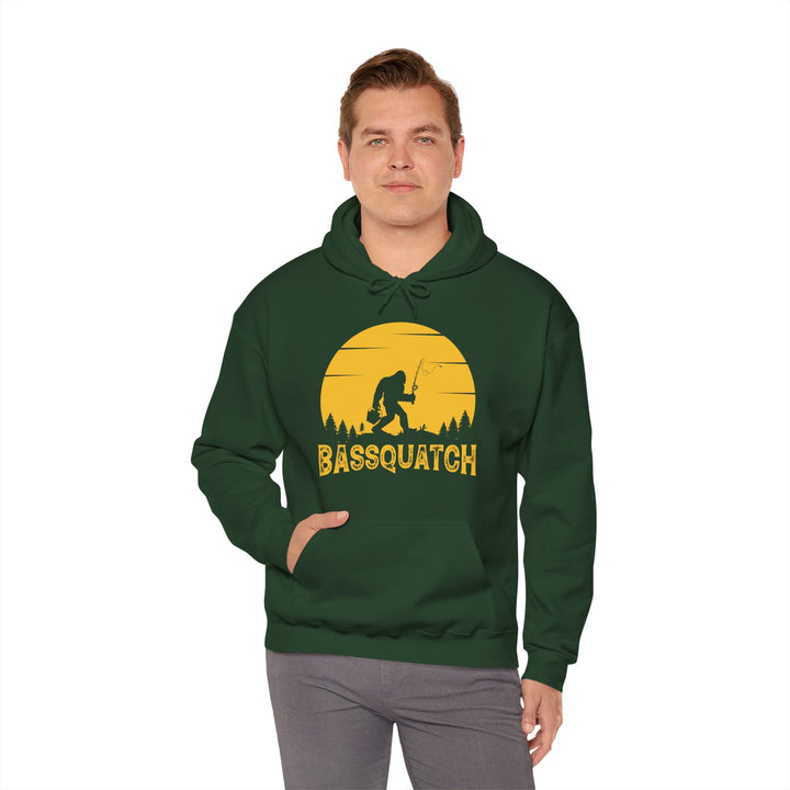 Bassquatch - Unisex Heavy Blend™ Hooded Sweatshirt