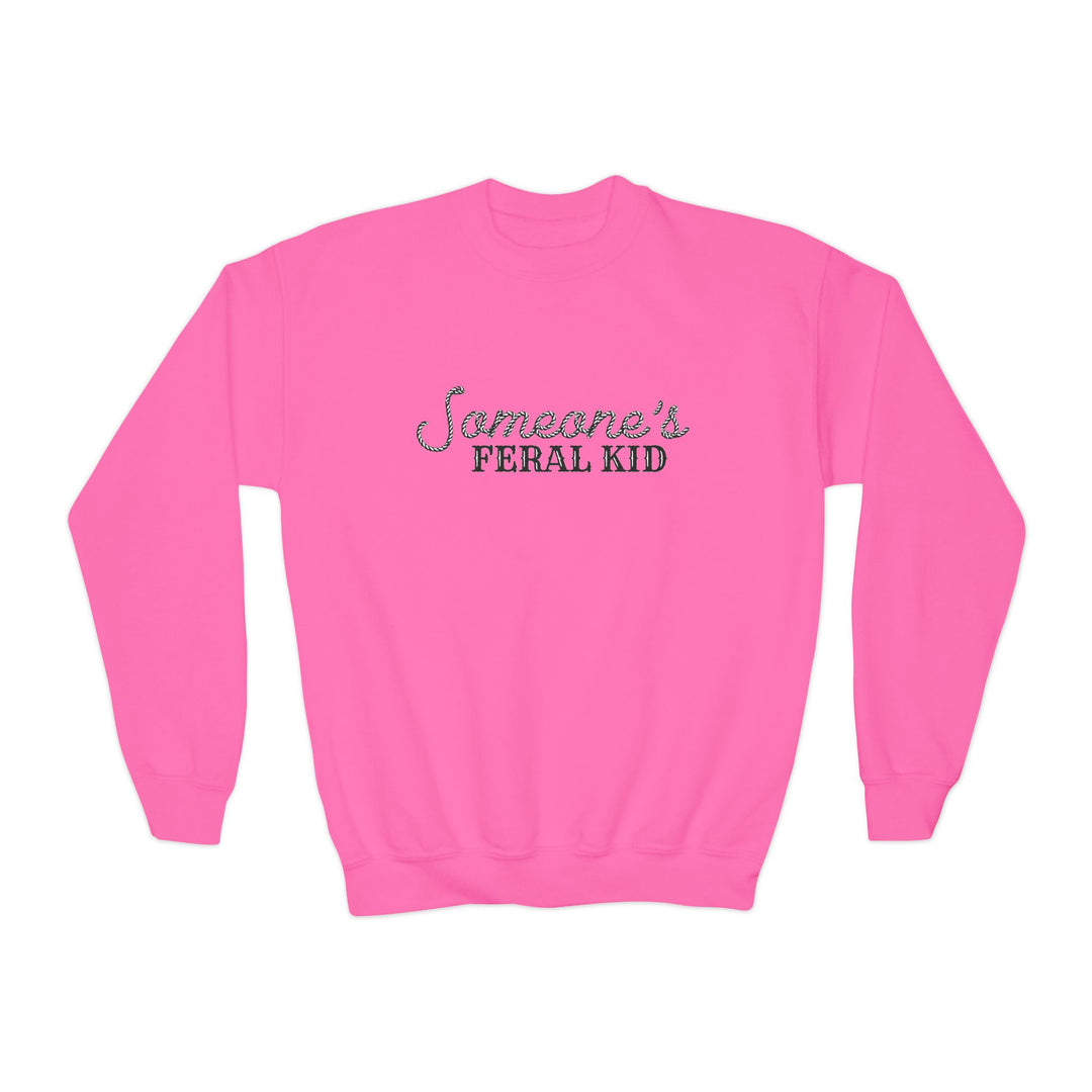 Someone's Feral Kid - Youth Crewneck Sweatshirt