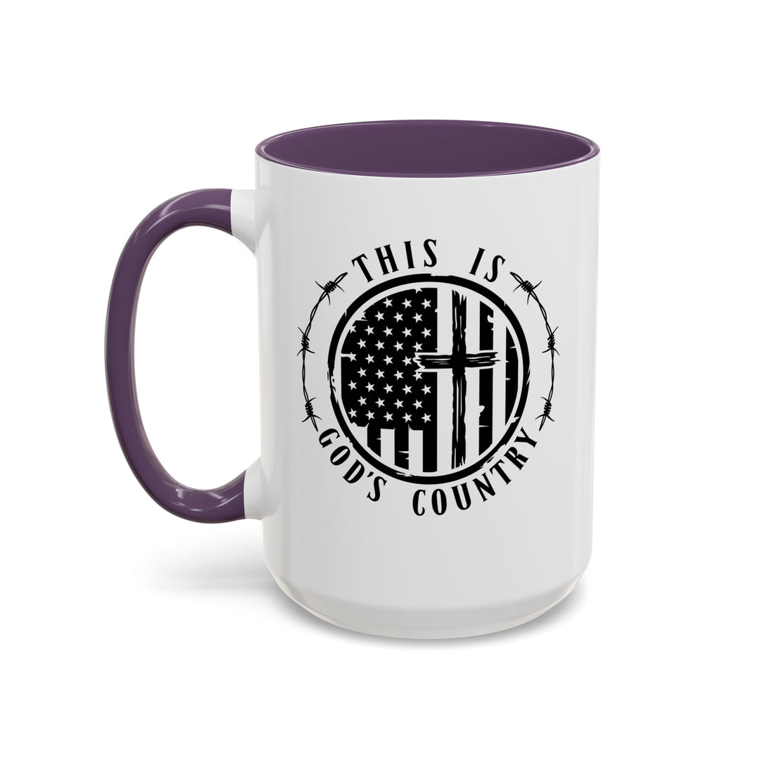 Gods Country - Accent Coffee Mug (11, 15oz)