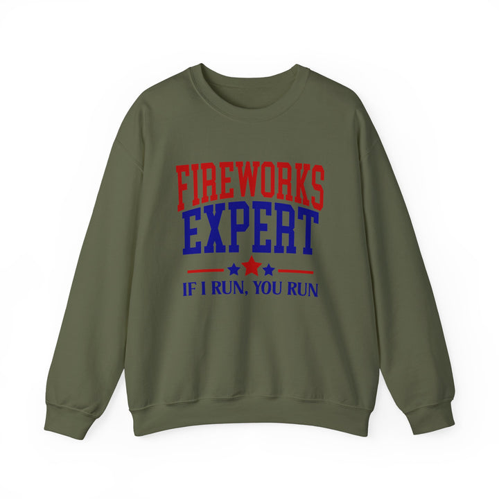Fireworks Expert - Unisex Heavy Blend™ Crewneck Sweatshirt