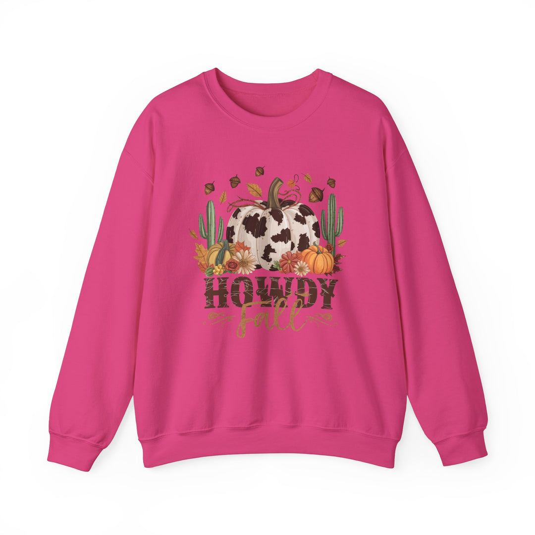 Howdy Fall - Unisex Heavy Blend™ Crewneck Sweatshirt