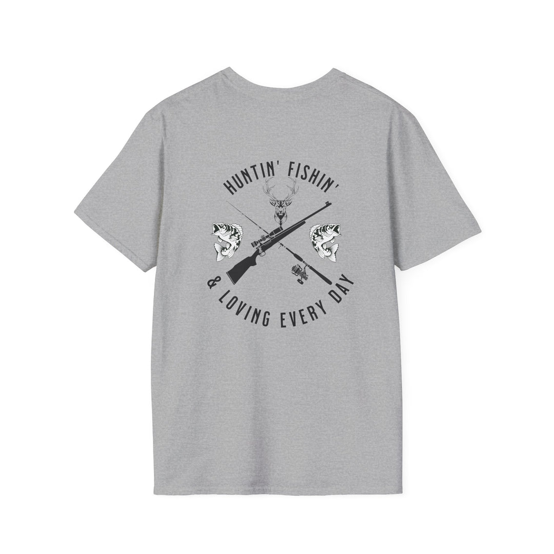 Huntin' Fishin'- Unisex Softstyle T-Shirt