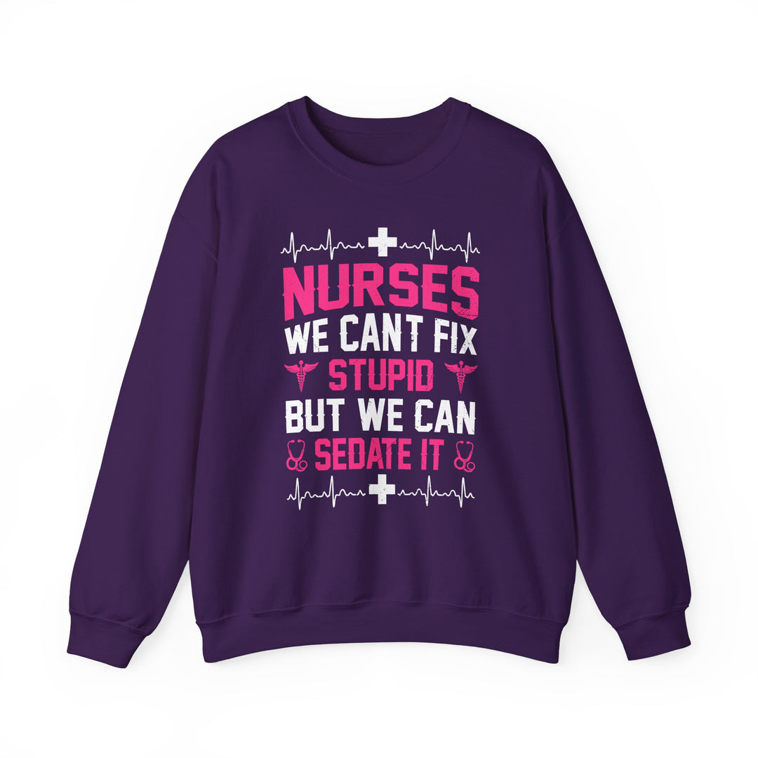 Can't Fix Stupid - Unisex Heavy Blend™ Crewneck Sweatshirt