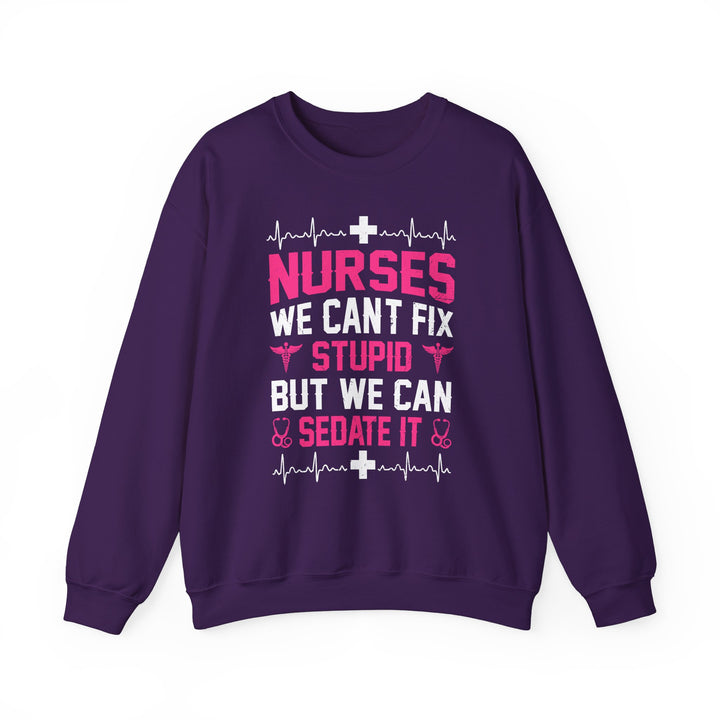 Can't Fix Stupid - Unisex Heavy Blend™ Crewneck Sweatshirt