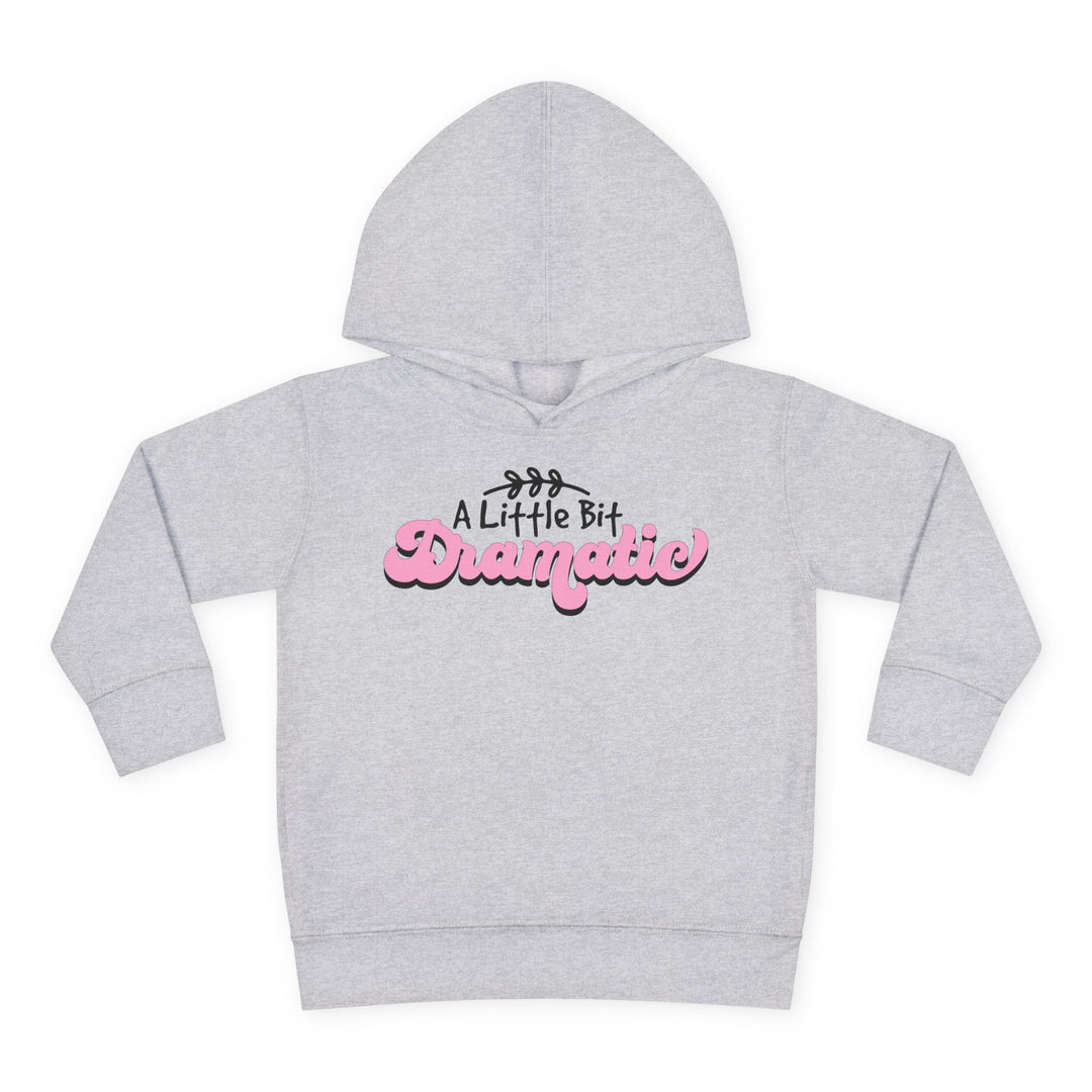 Little Bit Dramatic - Toddler Pullover Fleece Hoodie