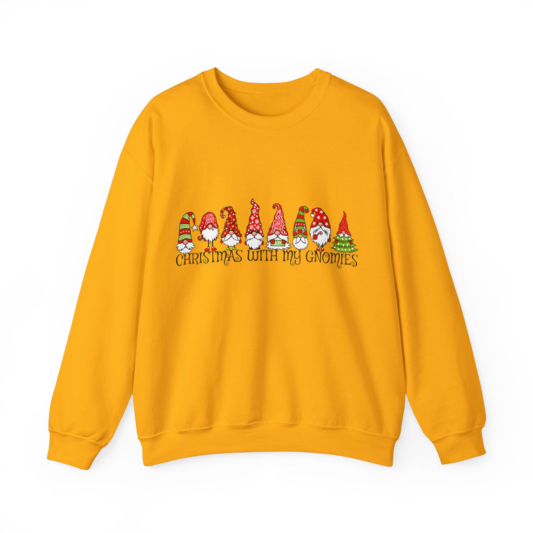 Christmas With My Gnomes - Unisex Heavy Blend™ Crewneck Sweatshirt