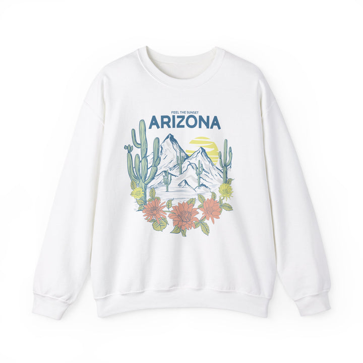 Feel The Sunset Arizona - Unisex Heavy Blend™ Crewneck Sweatshirt