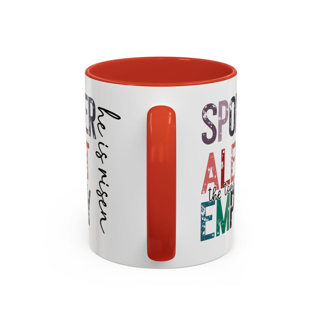 Spoiler Alert - Accent Coffee Mug (11, 15oz)