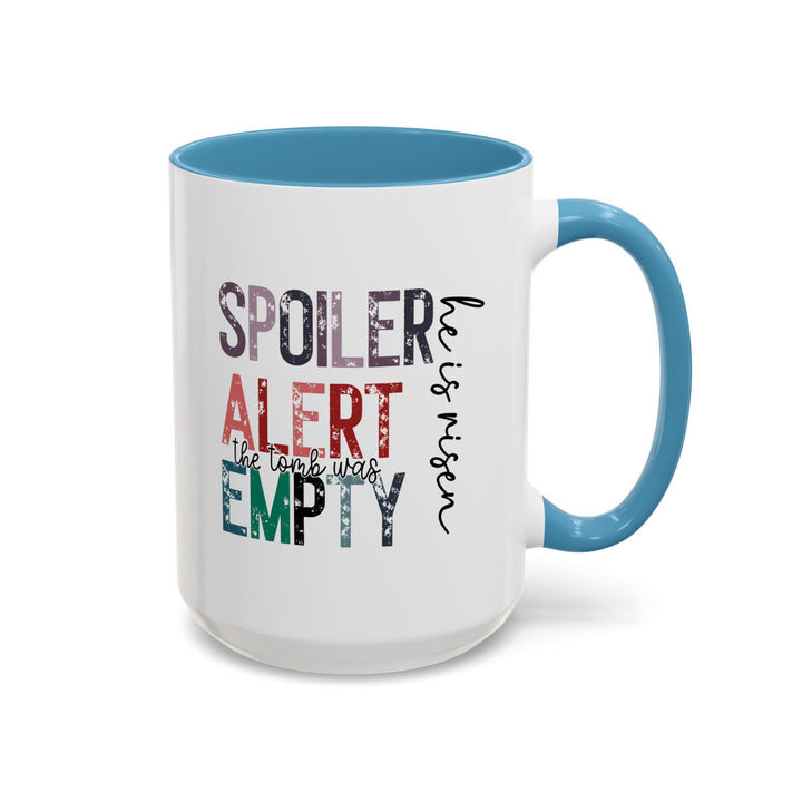 Spoiler Alert - Accent Coffee Mug (11, 15oz)