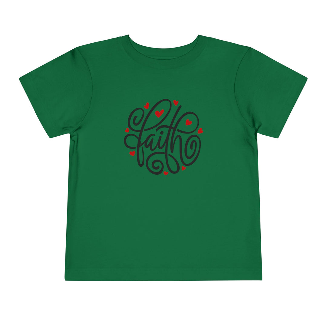 Faith Hearts - Toddler Short Sleeve Tee