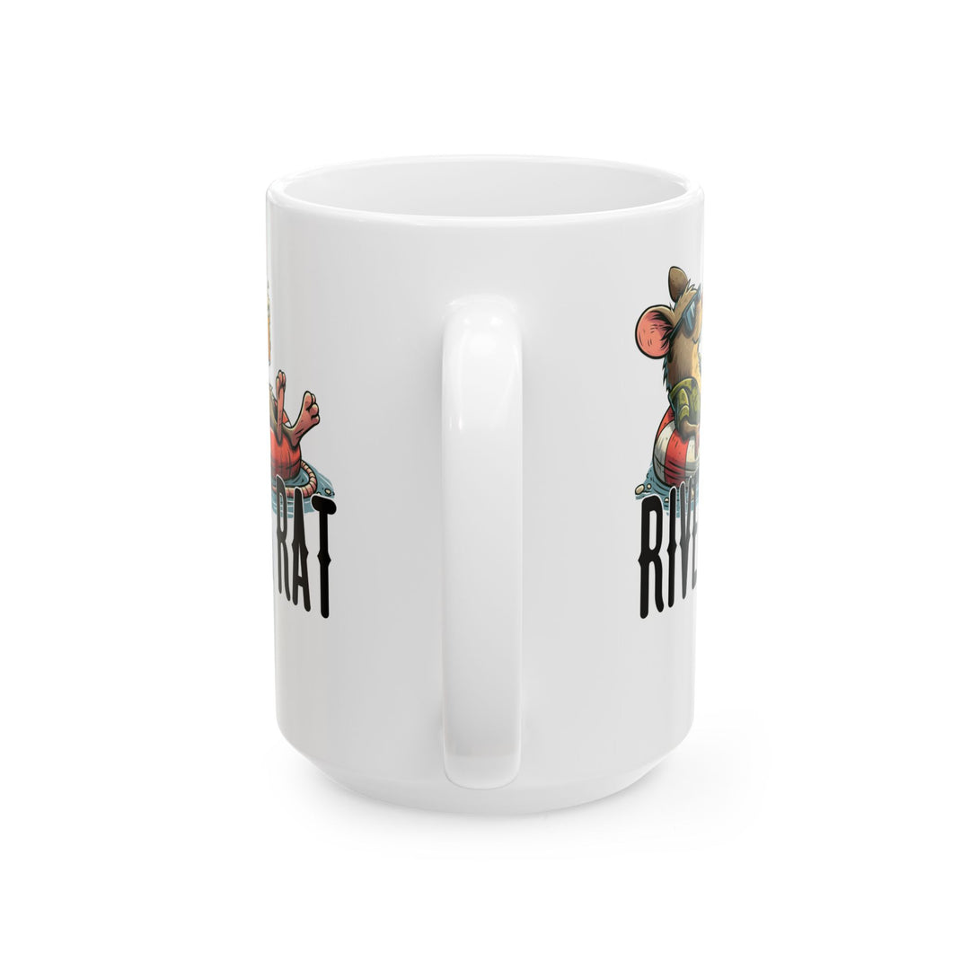 River Rat - Ceramic Mug, (11oz, 15oz)