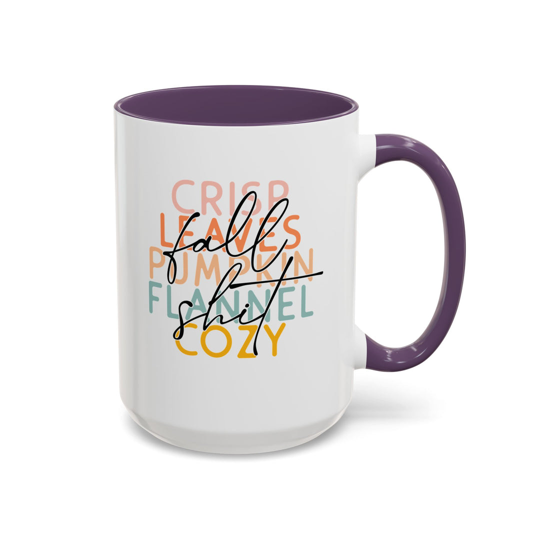 Fall Sh*t - Accent Coffee Mug (11, 15oz)