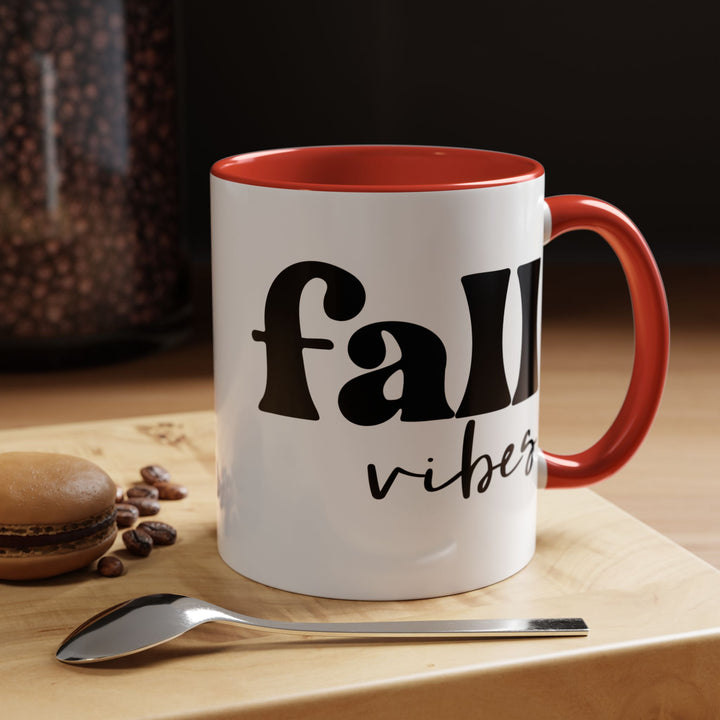 Fall Vibes - Accent Coffee Mug (11, 15oz)