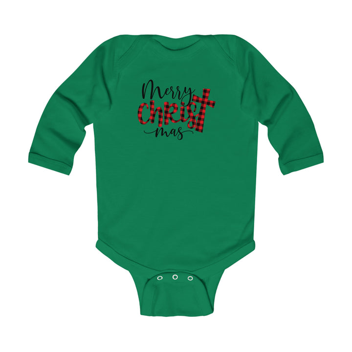 Merry Christ Mas - Infant Long Sleeve Bodysuit