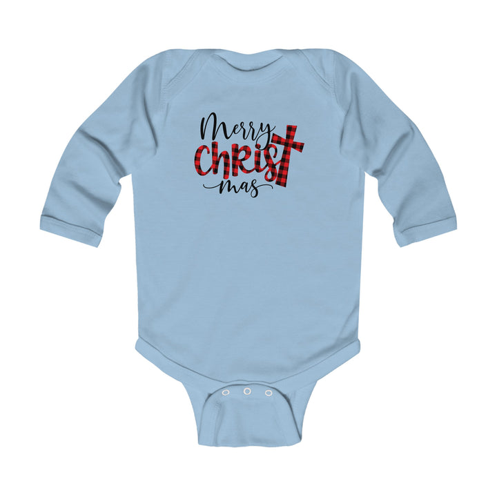 Merry Christ Mas - Infant Long Sleeve Bodysuit
