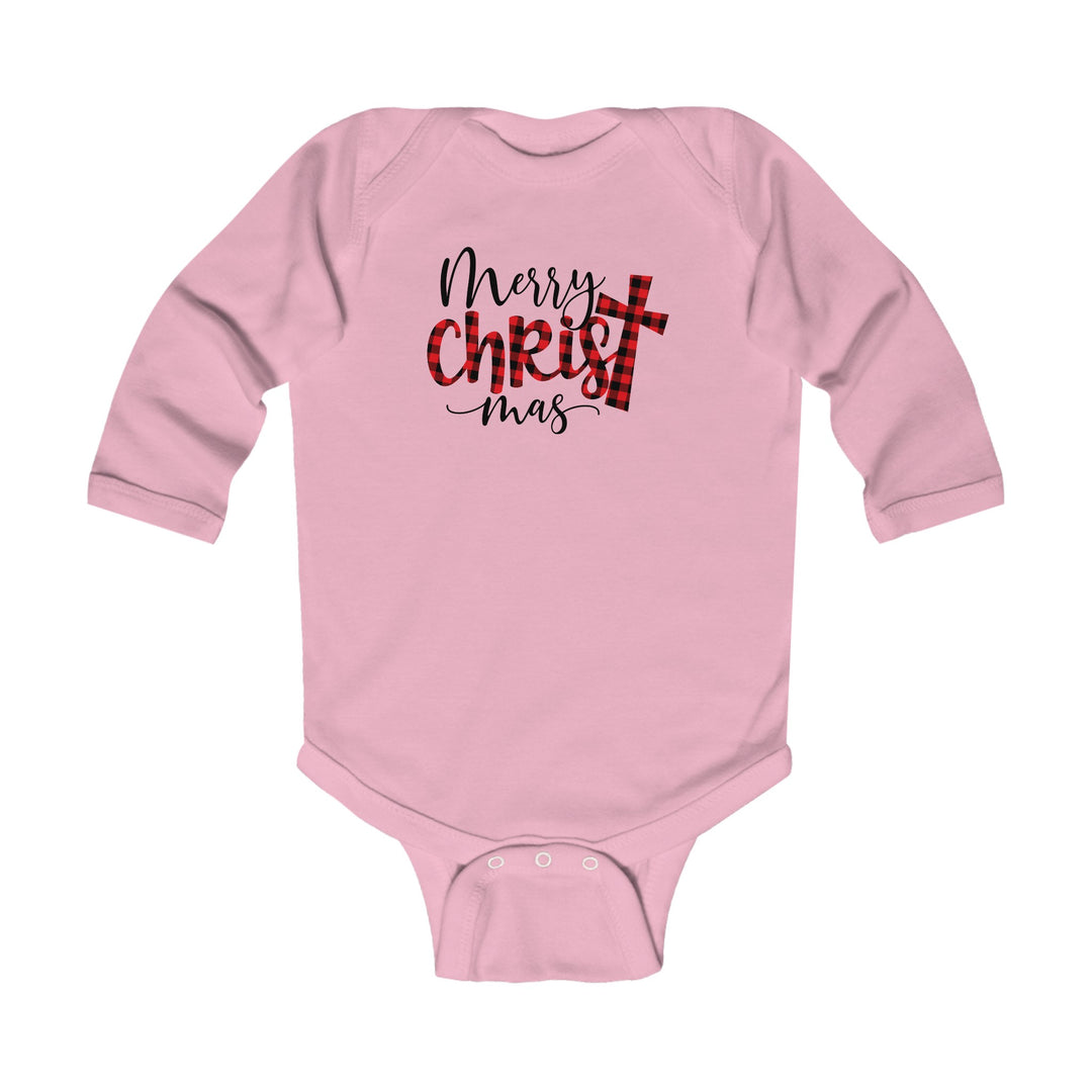 Merry Christ Mas - Infant Long Sleeve Bodysuit