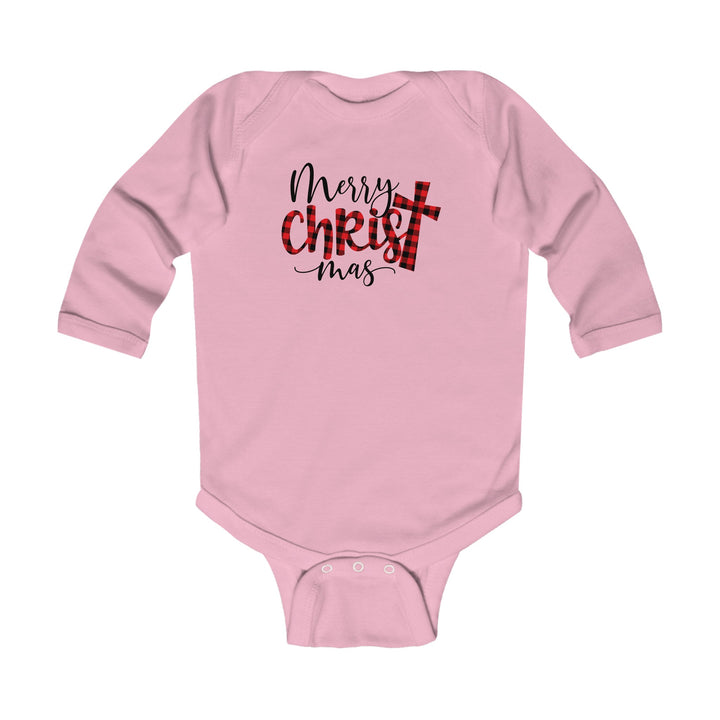 Merry Christ Mas - Infant Long Sleeve Bodysuit