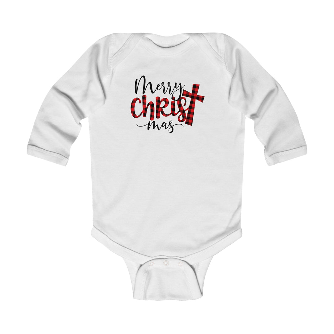 Merry Christ Mas - Infant Long Sleeve Bodysuit