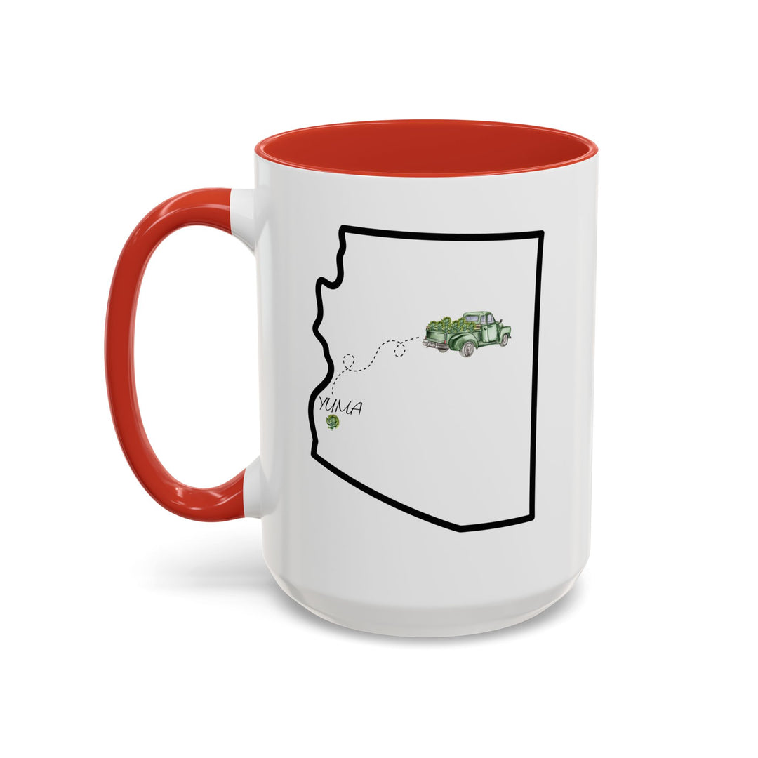 Yuma Lettuce Truck - Accent Coffee Mug (11, 15oz)