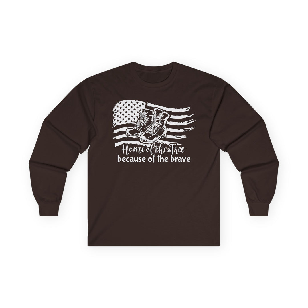 Home Of The Free - Unisex Ultra Cotton Long Sleeve Tee