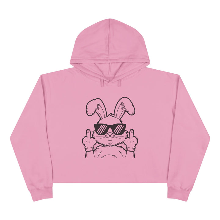 Middle Finger - Crop Hoodie