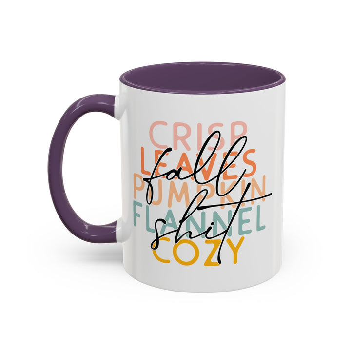 Fall Sh*t - Accent Coffee Mug (11, 15oz)