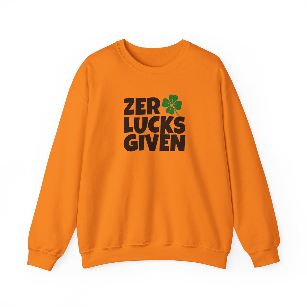 Zero Lucks Given - Unisex Heavy Blend™ Crewneck Sweatshirt
