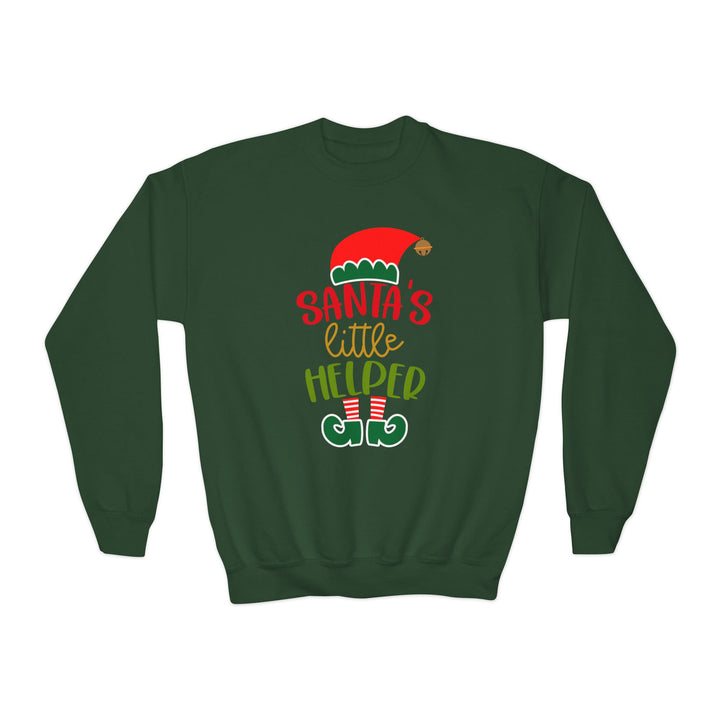 Santa'sLittle Helper - Youth Crewneck Sweatshirt