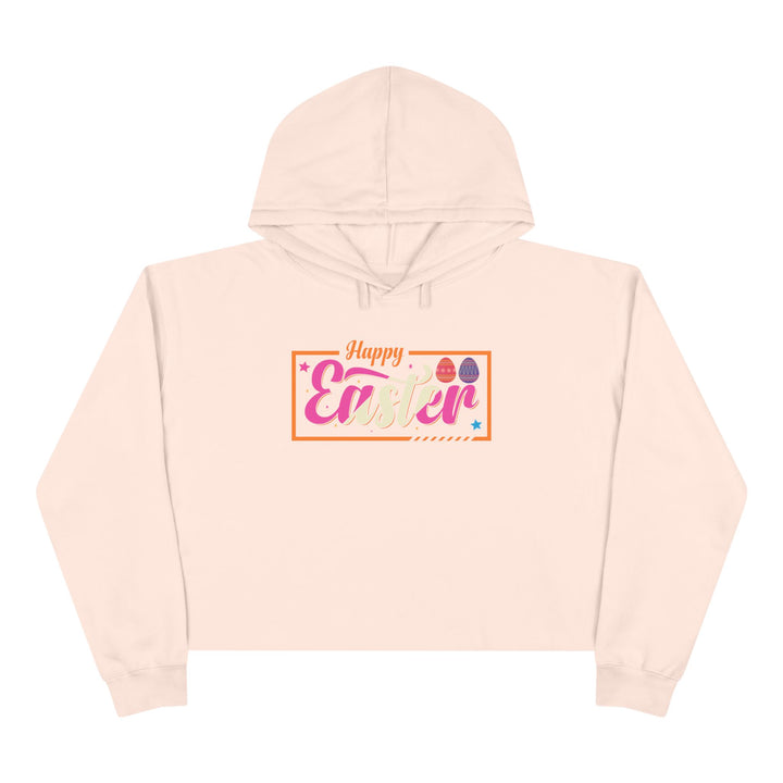 Happy Easter - Crop Hoodie