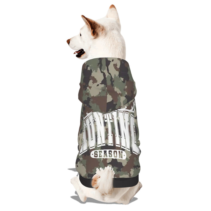 Hunting Season - Small Dog Hoodie Pet Clothes Multi-Faceted Design