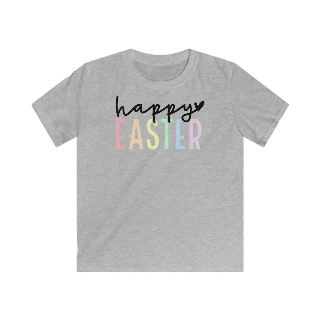 Pastel Happy Easter - Kids Softstyle Tee