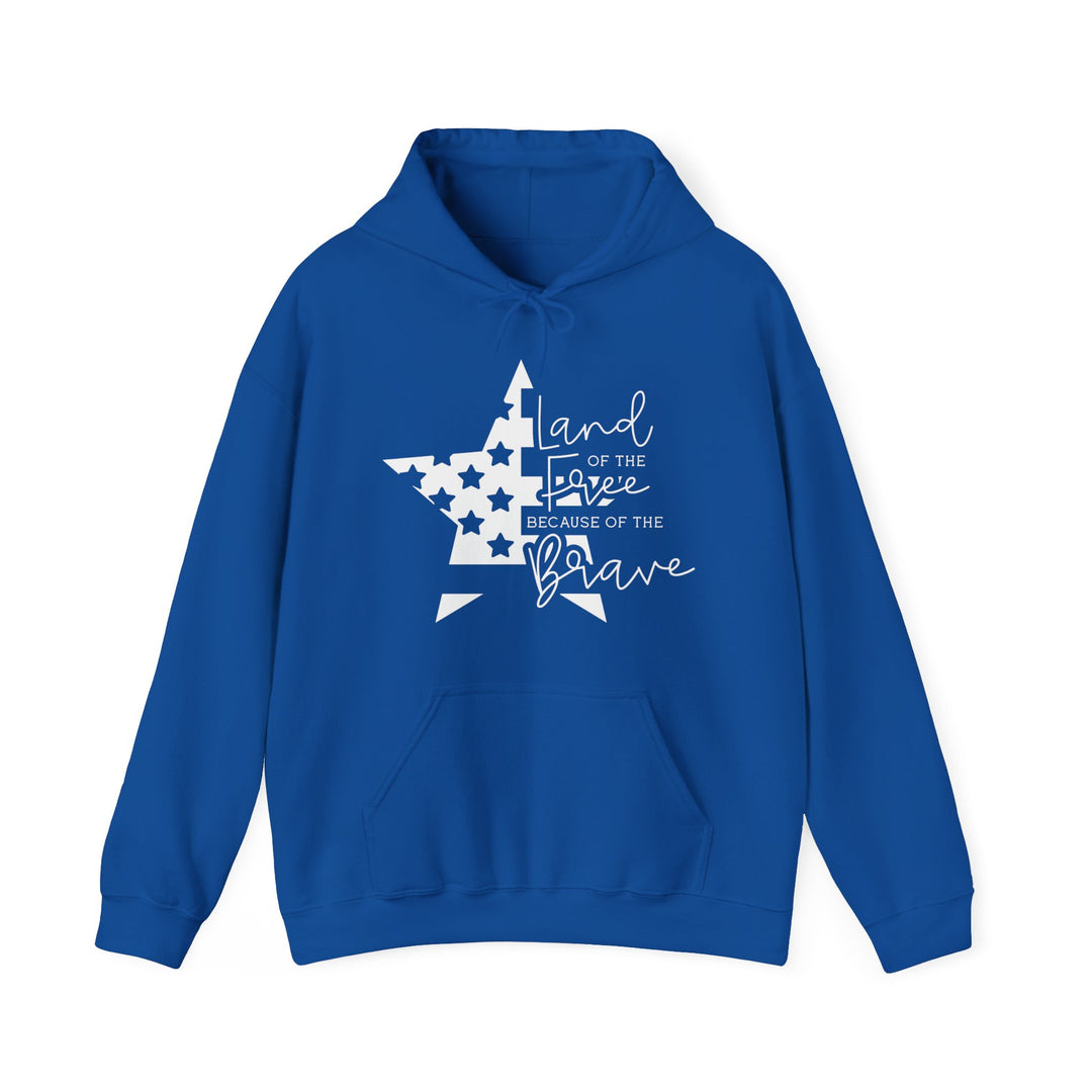 Land Of The Free - Unisex Heavy Blend™ Hooded Sweatshirt