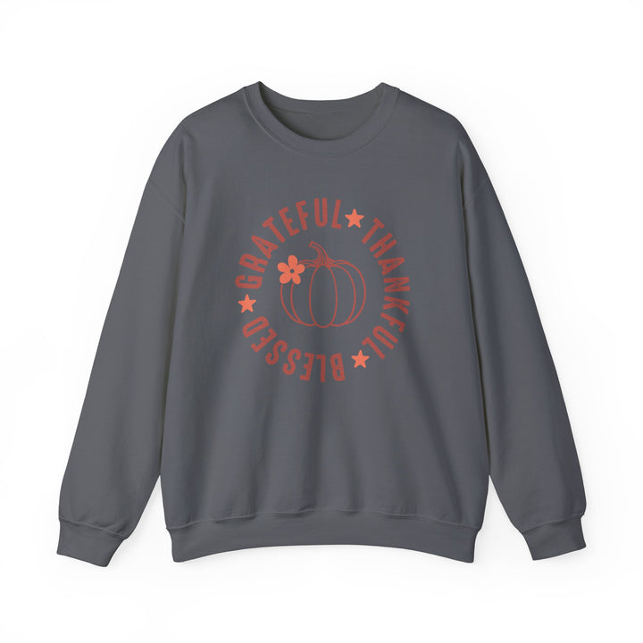 Grateful Thankful Blessed - Unisex Heavy Blend™ Crewneck Sweatshirt