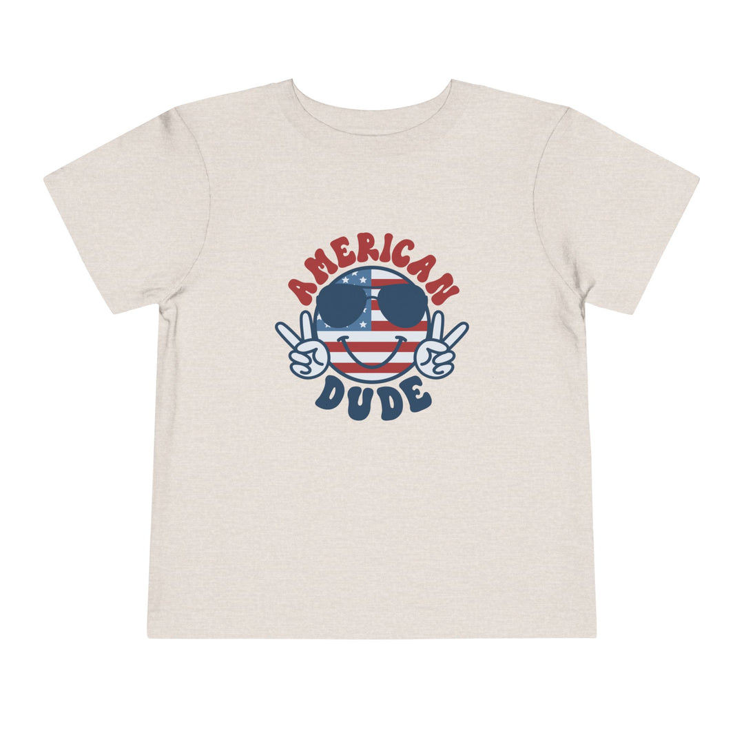 American Dude - Toddler Short Sleeve Tee