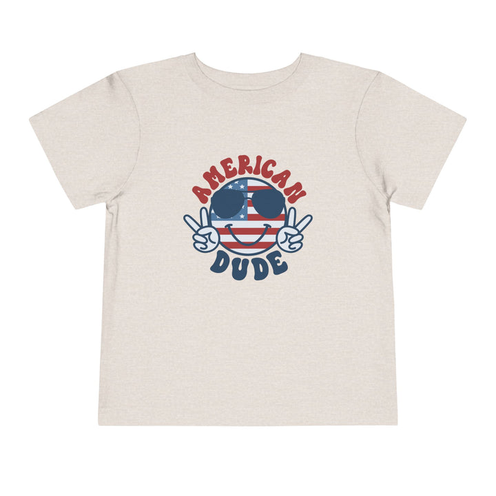 American Dude - Toddler Short Sleeve Tee
