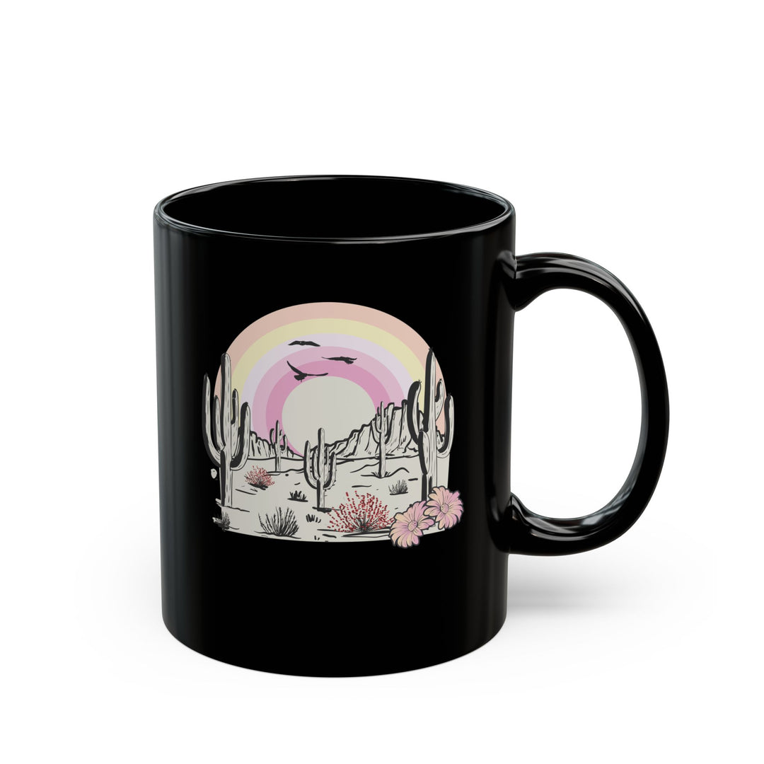 Desert Rainbow - Black Mug (11oz, 15oz)